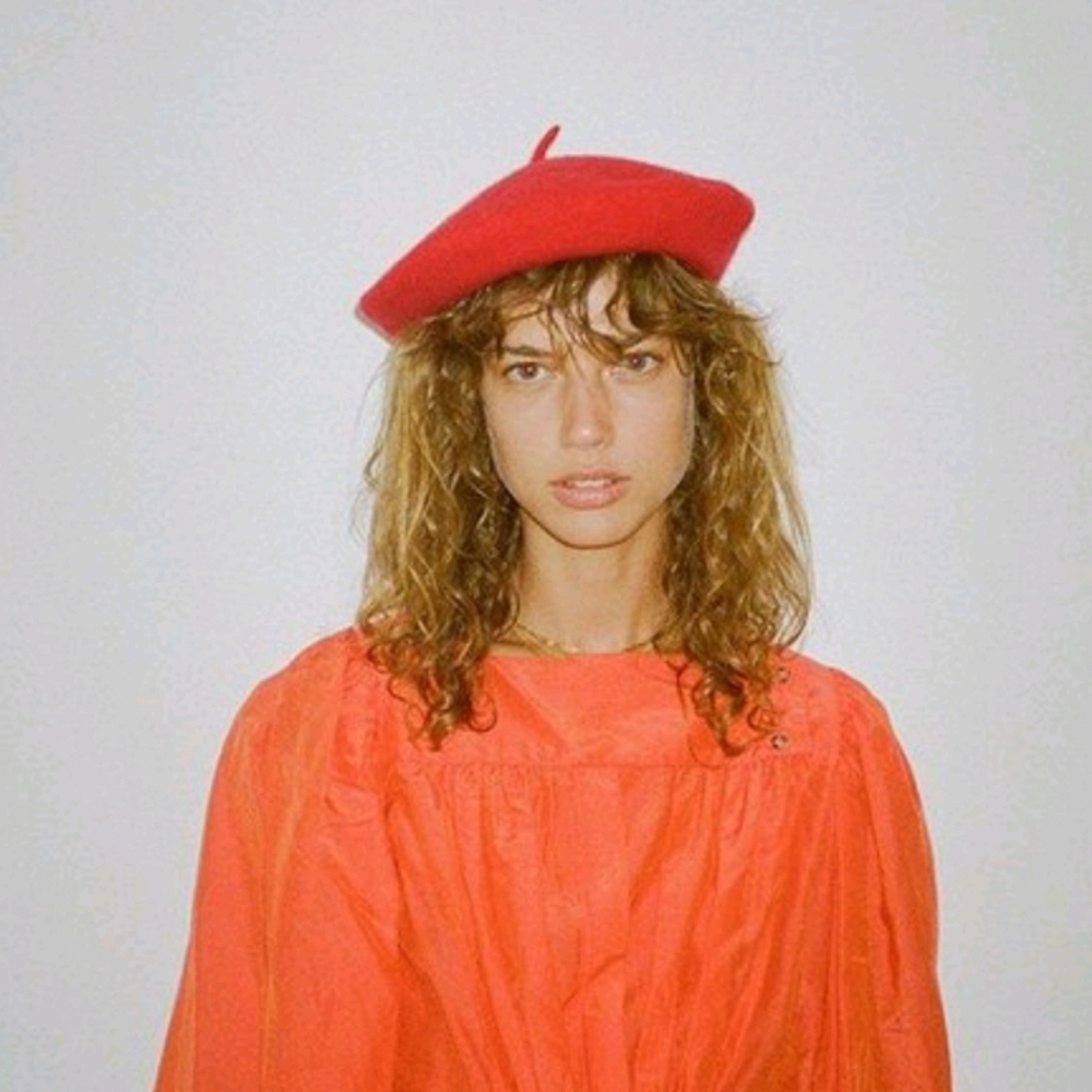 Lack Of Color Red Beret